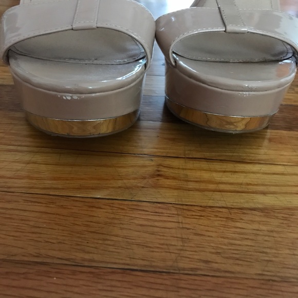 Steve Madden Patent Nude Wedge - Picture 5 of 5